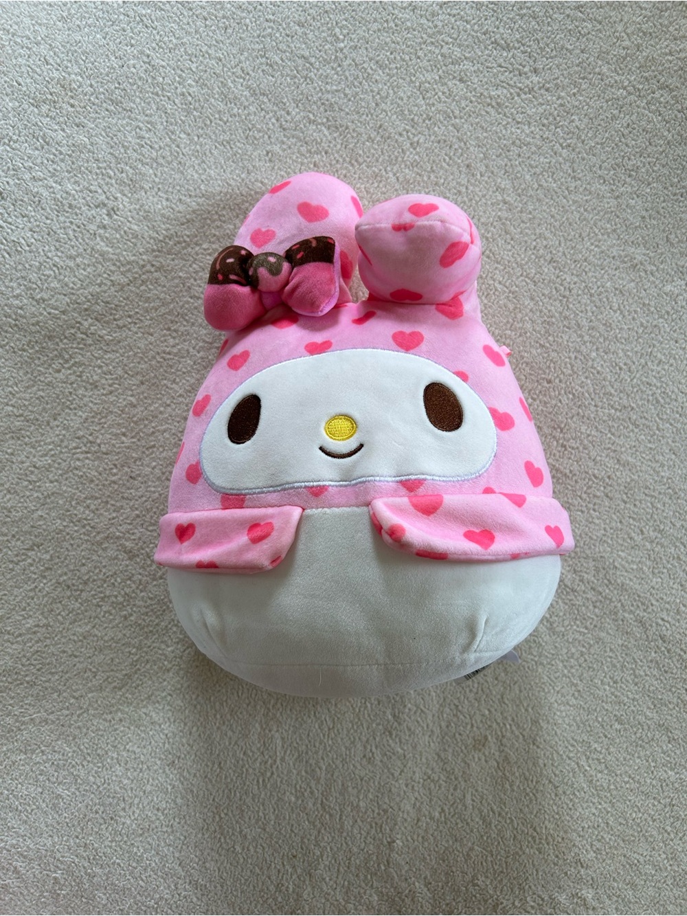 My Melody Pink Heart Plush